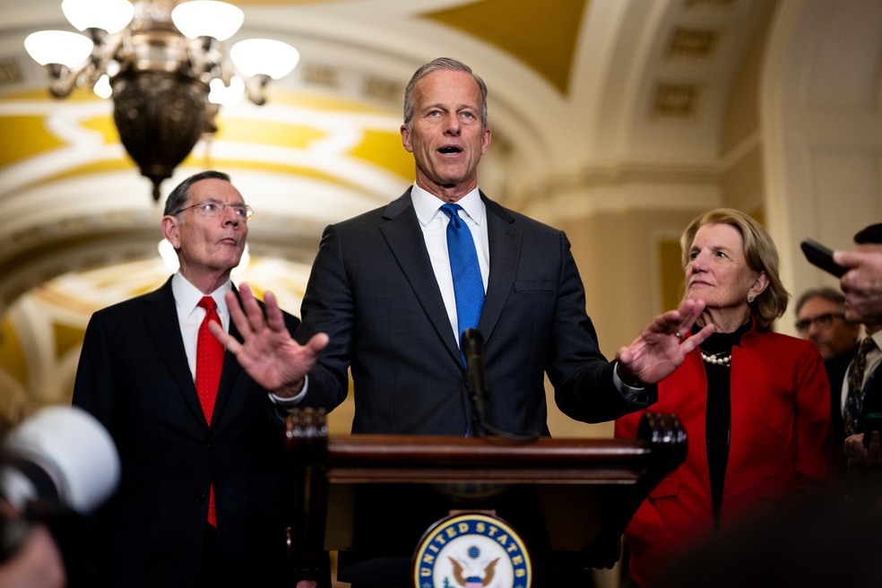 Sen. John Thune, U.S. Senate Majority Leader — Photo: Bloomberg