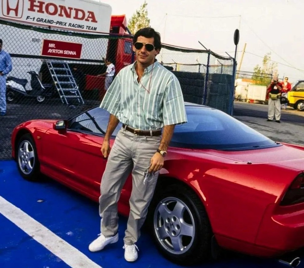Carro que pertenceu ao ídolo Ayrton Senna é colocado à venda por R$ 3,1 milhões — Foto: Reprodução