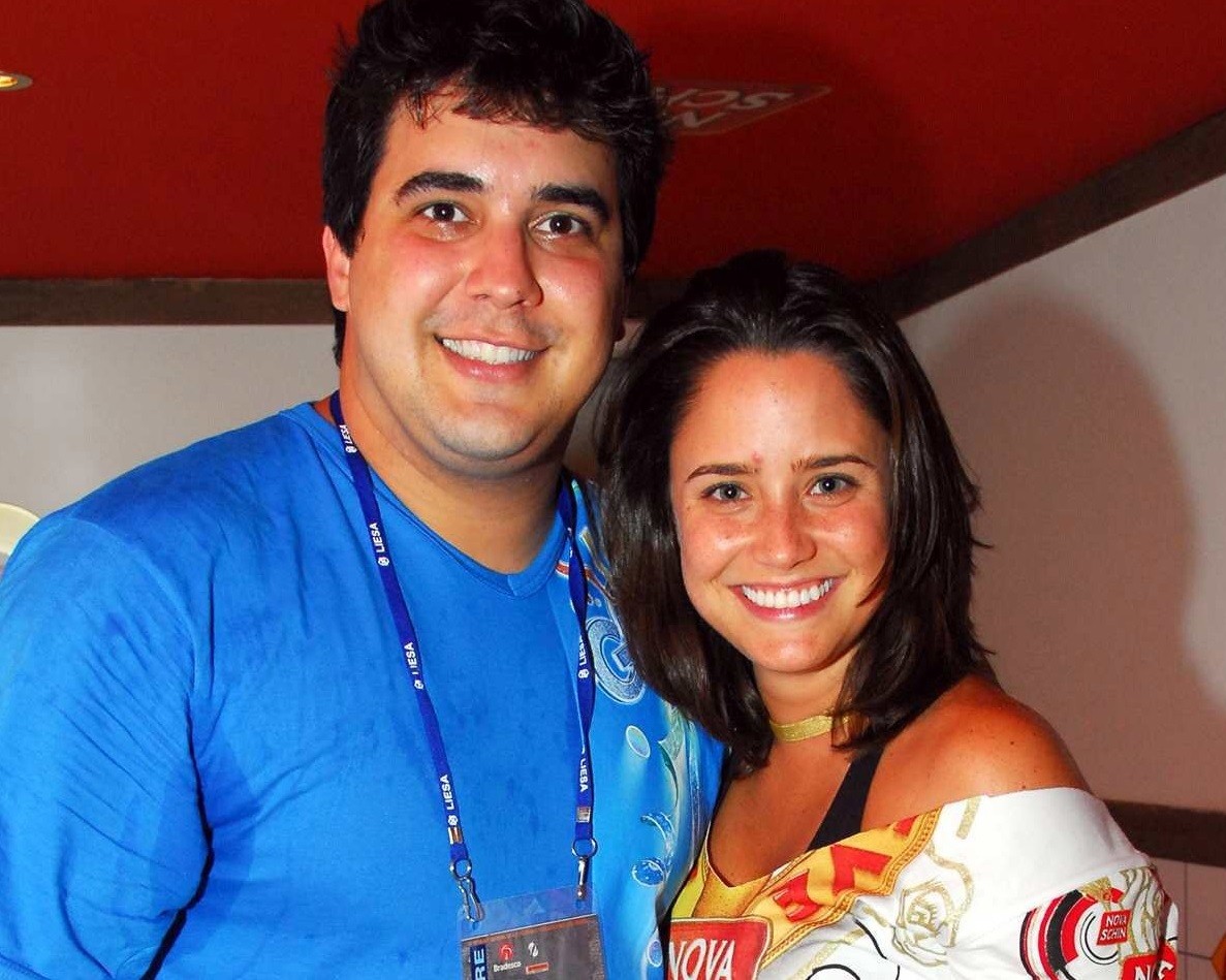 André Marques e Fernanda Vasconcellos em 2008 — Foto: Cristina Granato