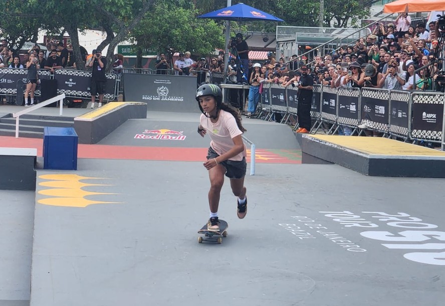 Rayssa Leal, no STU Rio de Janeiro