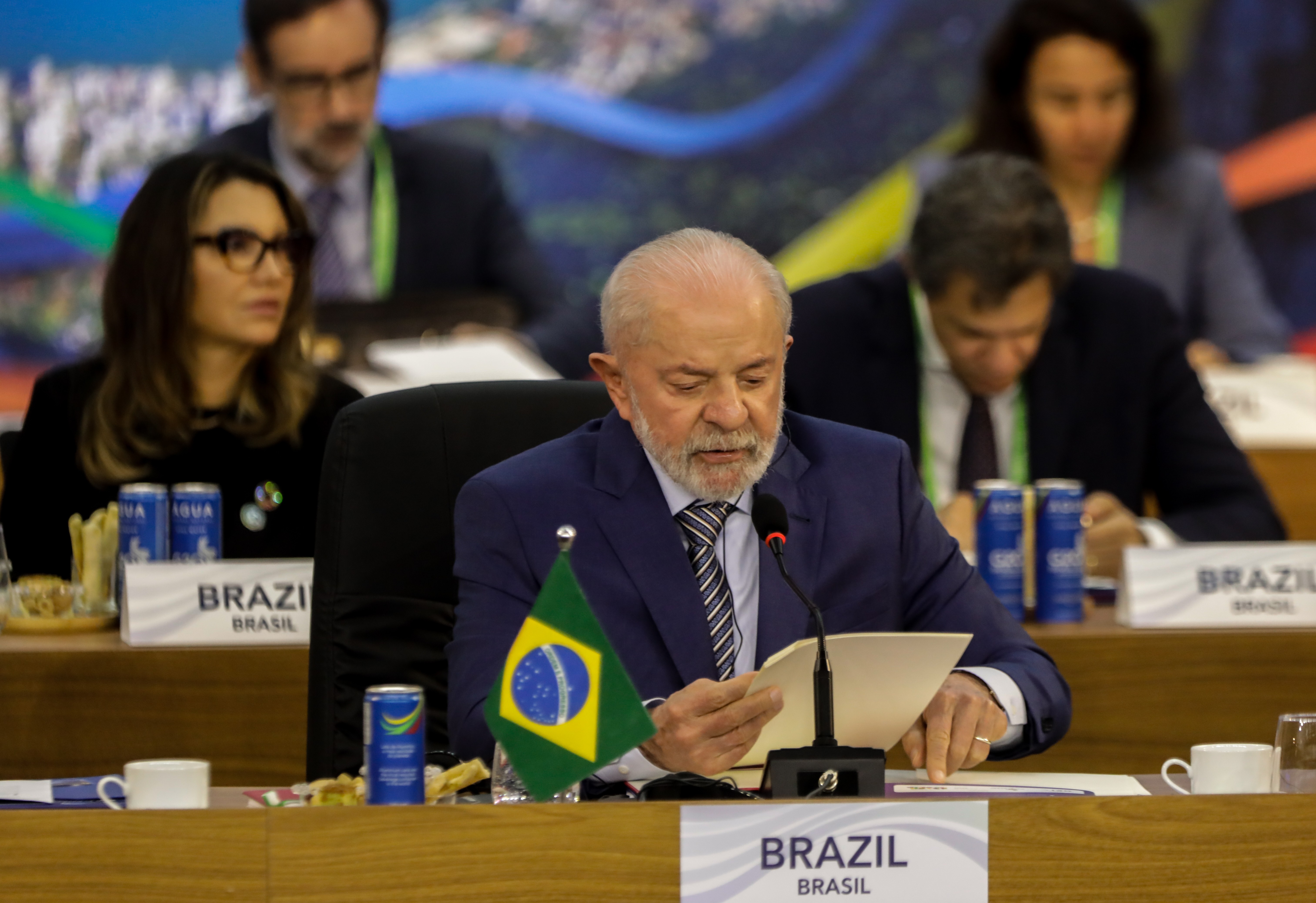 No último dia da cúpula do G20, Lula propõe que países antecipem suas metas para o clima