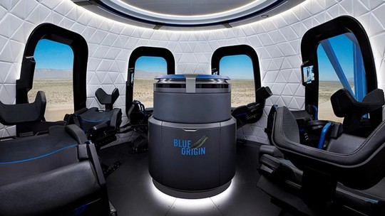 Blue Origin, de Jeff Bezos, lança hoje novo voo para levar turistas ao espaço