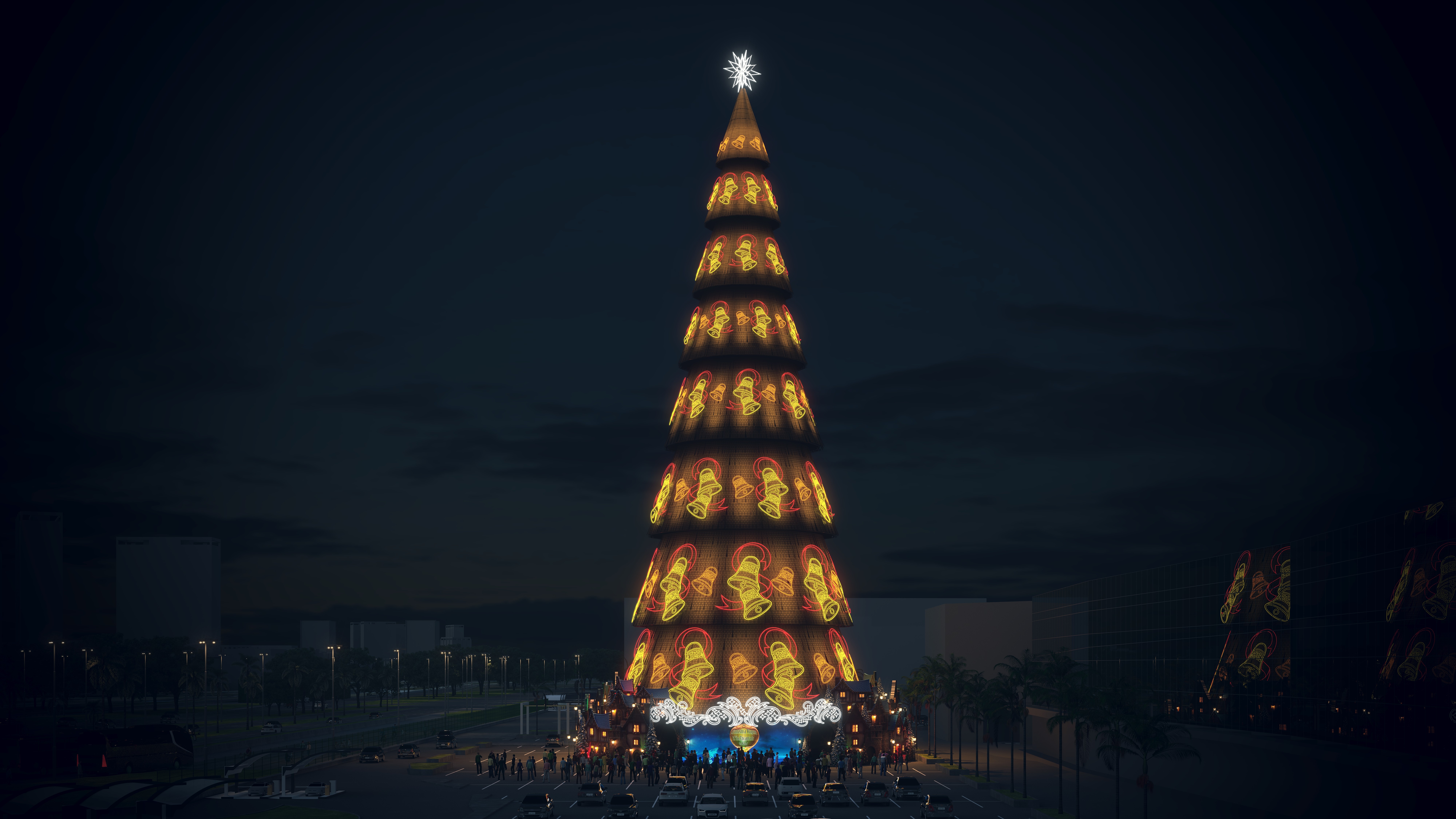 Sorria, já é Natal: árvore de 9 metros receberá quem chegar à Barra da Tijuca a partir de novembro