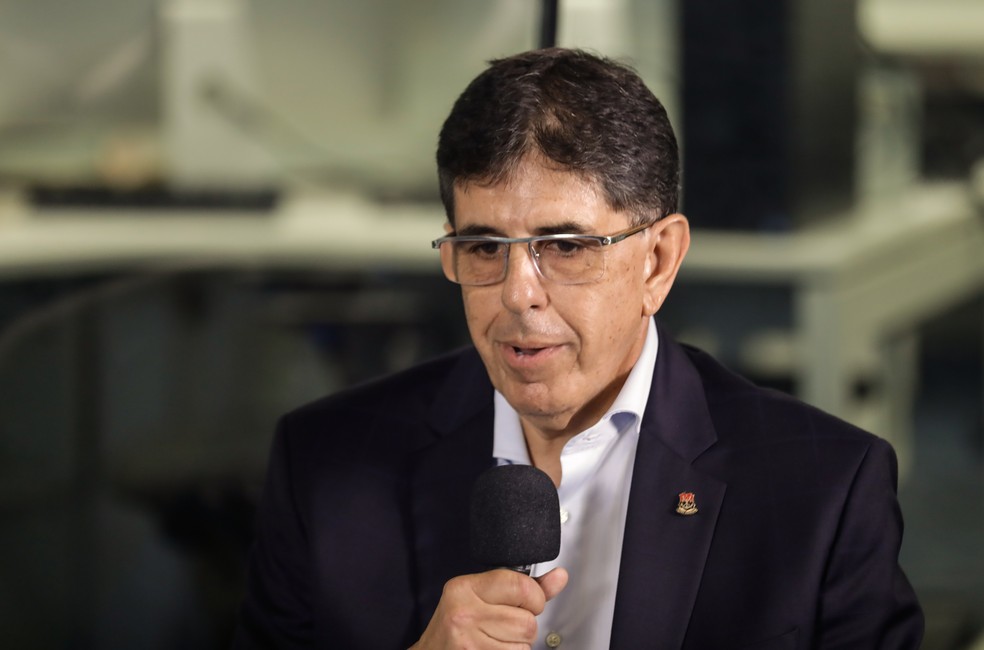Maurício promete profissionalismo no futebol do Flamengo e se diz contra a SAF — Foto: Gabriel de Paiva
