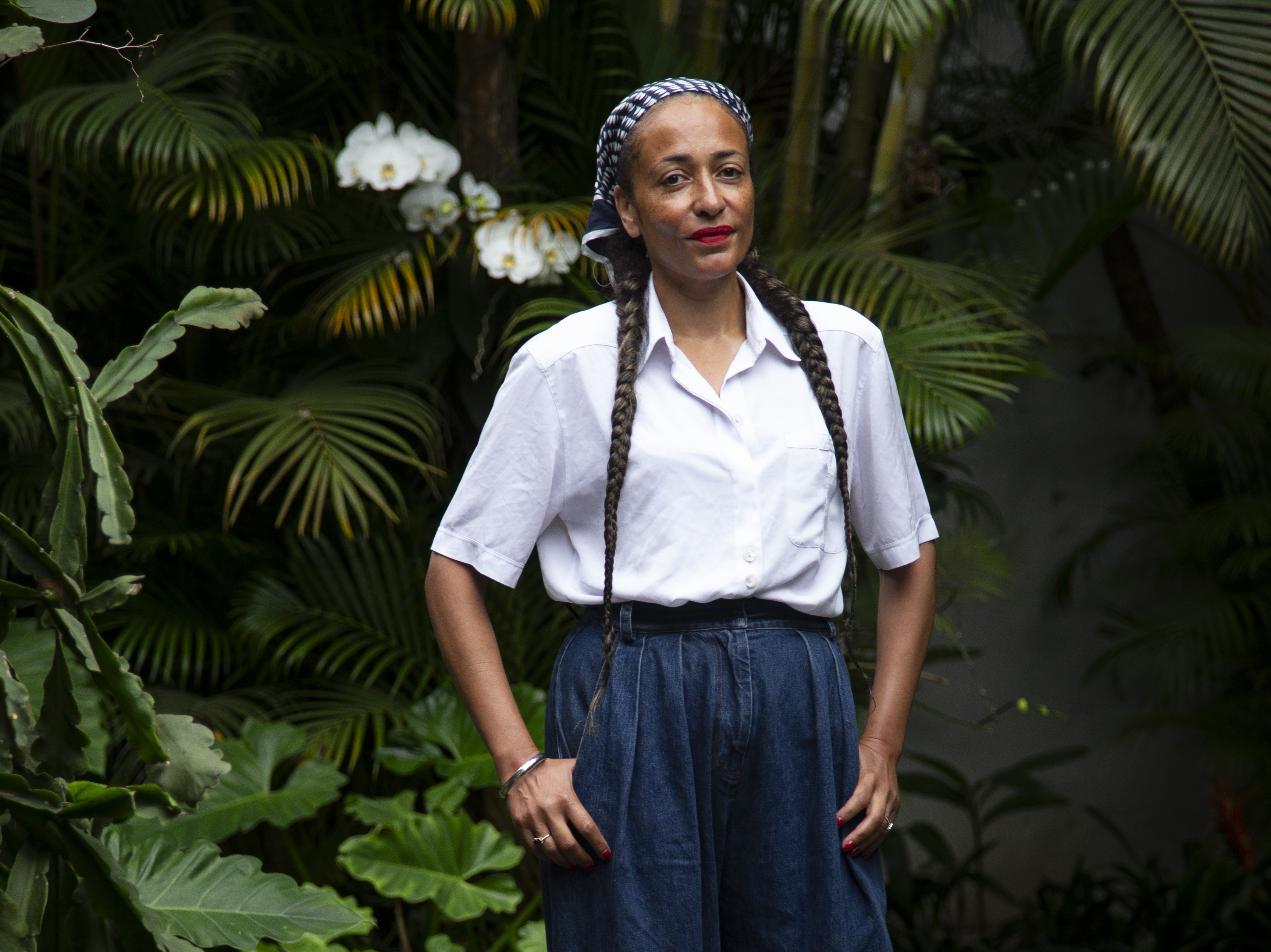 Zadie Smith tại Paraty: “Brazil thật hấp dẫn. Tôi quan tâm đến sự đa dạng phi thường của đất nước này” — (Ảnh: Alexandre Cassiano)