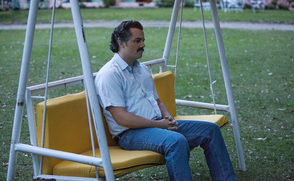 Wagner Moura em'Narcos' — Foto: Divulgação