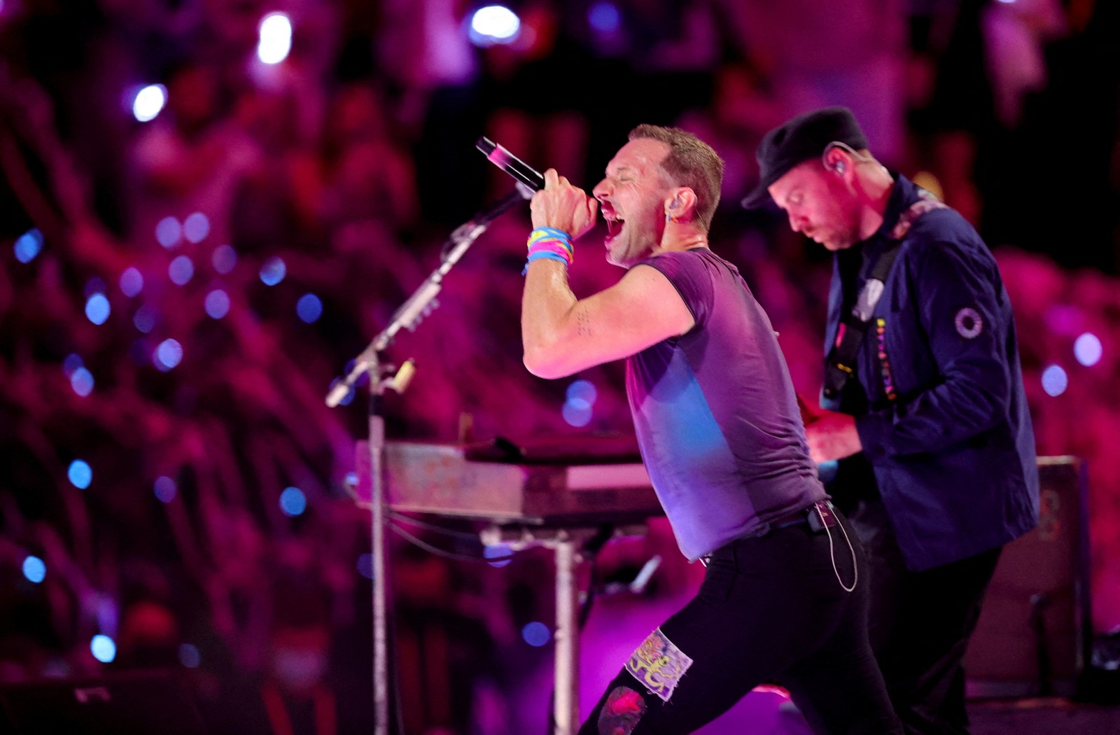 Coldplay é a grande atração deste sábado (10) — Foto: Reuters