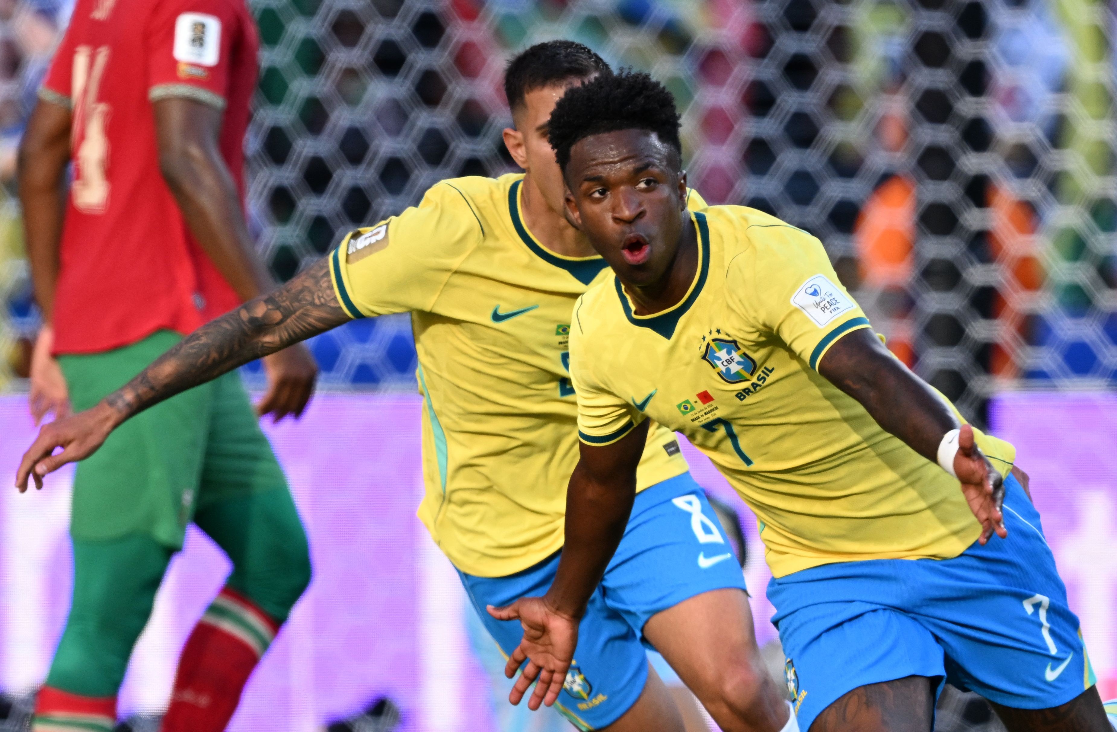 Vinicius Júnior chega ao seu segundo gol em Copas do Mundo