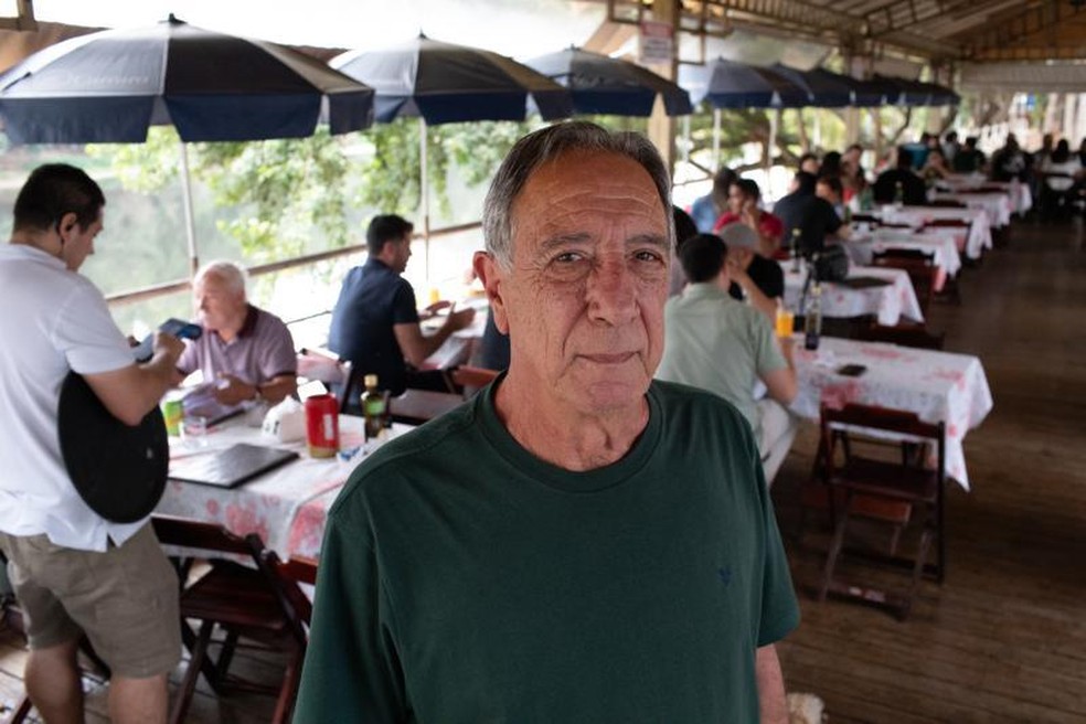 Polo Industrial de Piracicaba Movimenta O Turismo denewócios, Esfriamento da Atividade deixa adail pinto, dono do restaurante Porto da Praia, preocupado -foto: Edilson Dantas