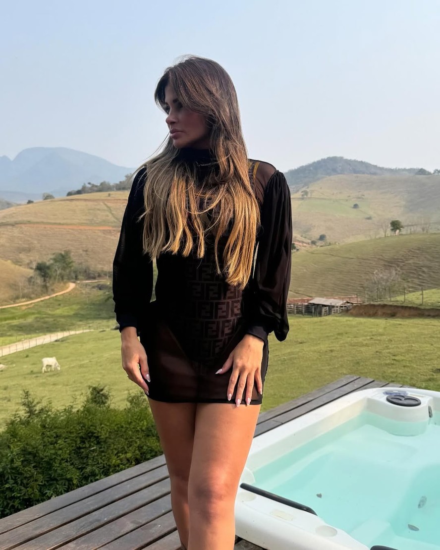 Dan&uacute;bia Rangel, ex mulher do traficante Nem da Rocinha