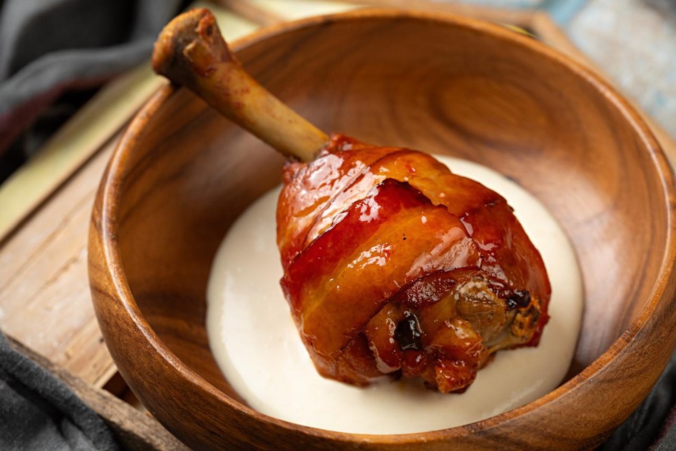 Sofia's chicken thigh, 3rd place in the Brazilian category — Foto: Publicity photo