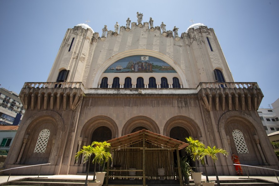 A Basílica de São Sebastião (Igreja dos Capuchinhos), na Tijuca