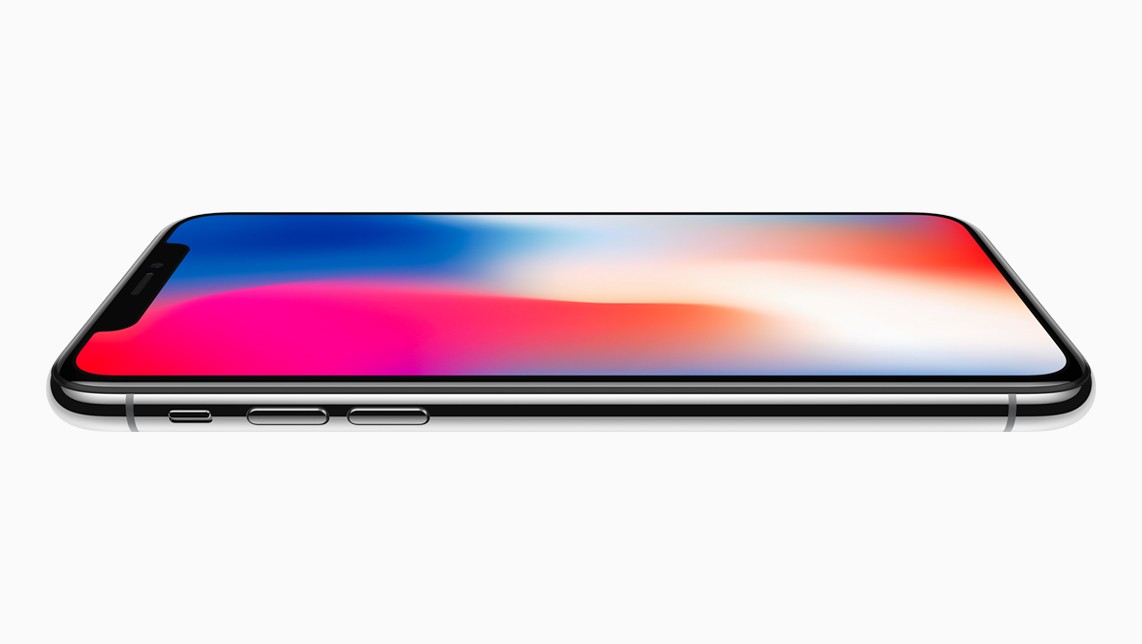 iPhone X, lançado em 2017 — Foto: Infoglobo