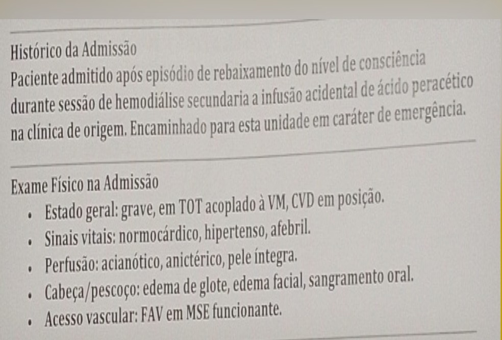 Entregador entra em coma após ser contaminado por ácido durante hemodiálise em São Gonçalo, diz família — Foto: Arquivo pessoal