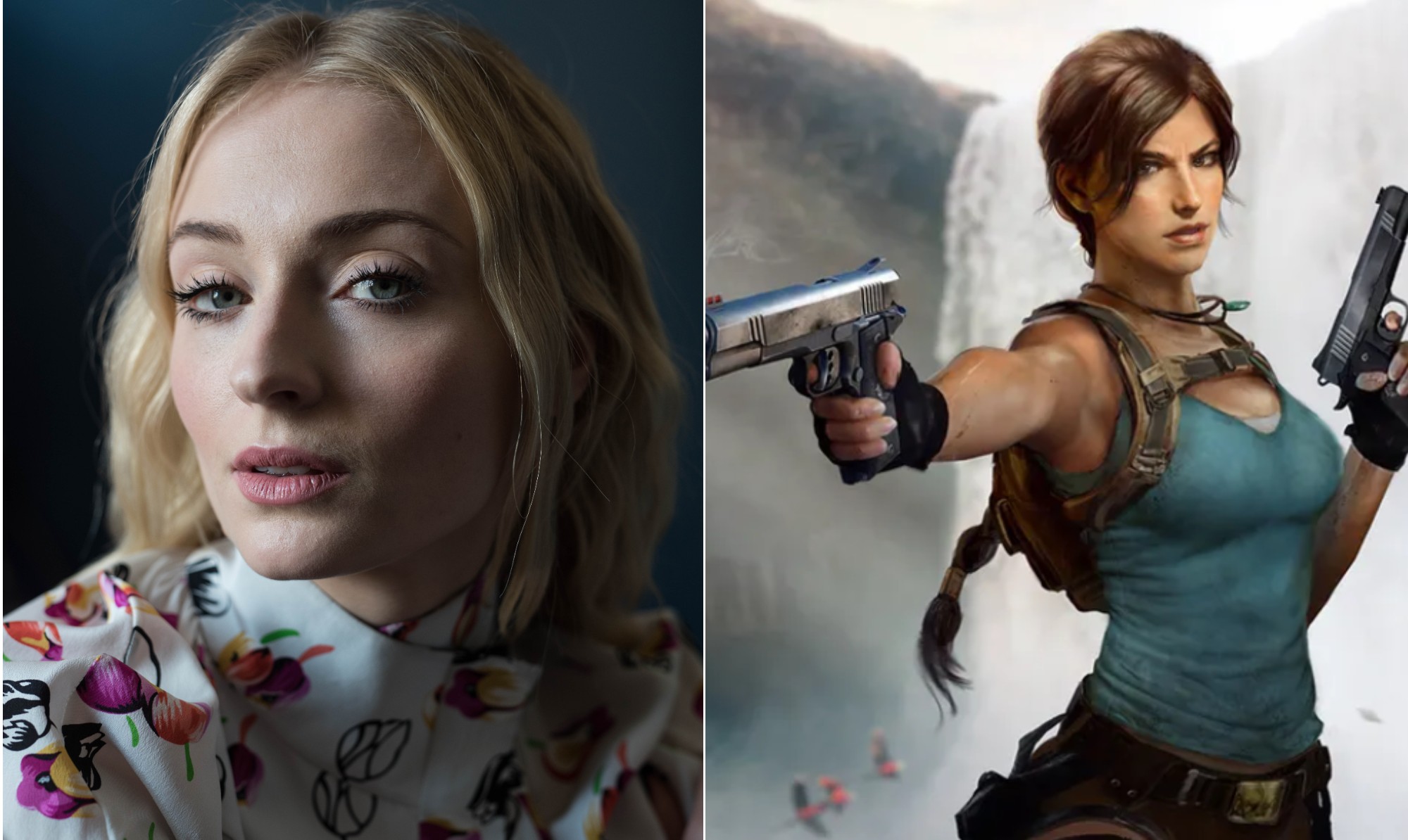 Sophie Turner sofre lesão nas costas e filmagens de novo 'Tomb Raider' são paralisadas
