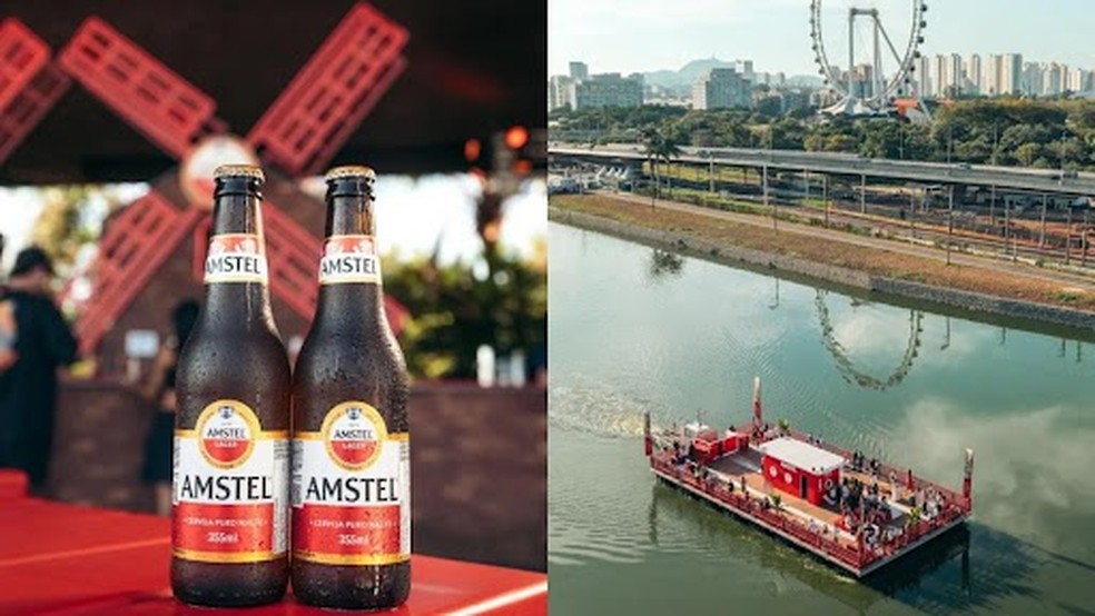 Amstel celebra o King's Day — Foto: Divulgação
