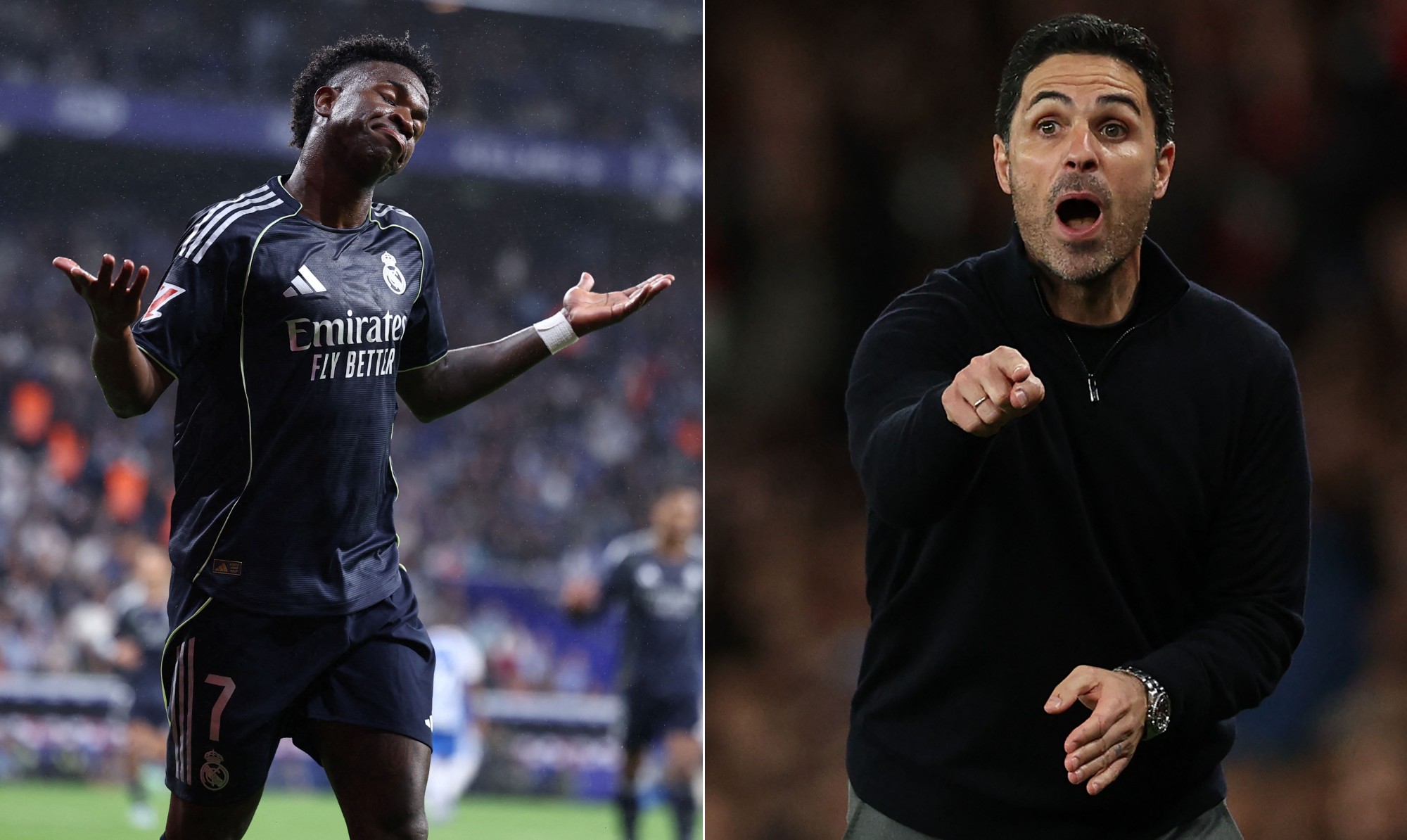 Vini Jr. de saída do Real Madrid? Técnico do Arsenal diz que time é 