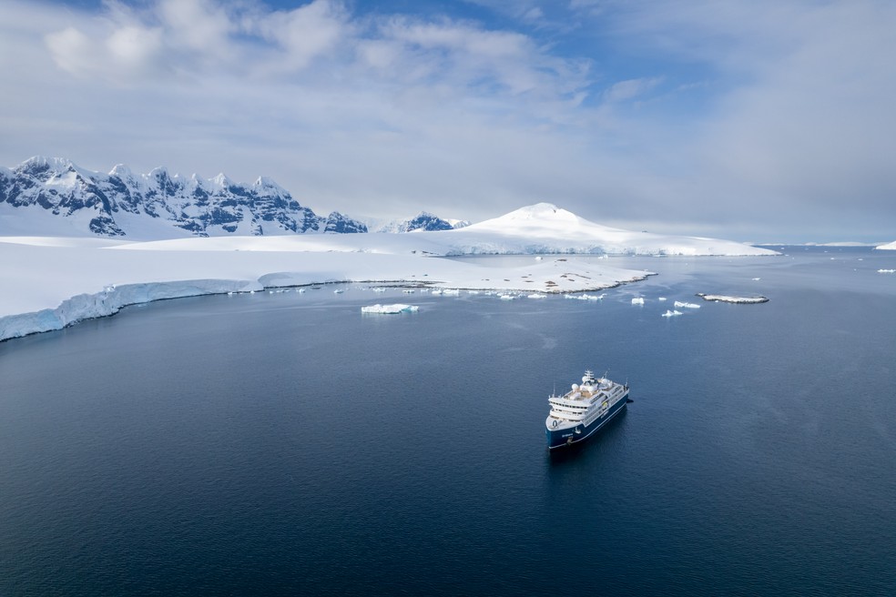 Para os roteiros de Antártida a Swan Hellenic avalia que já está consolidada no mercado. Agora começa a focar em divulgar mais expedições para o Ártico. — Foto: Divulgação