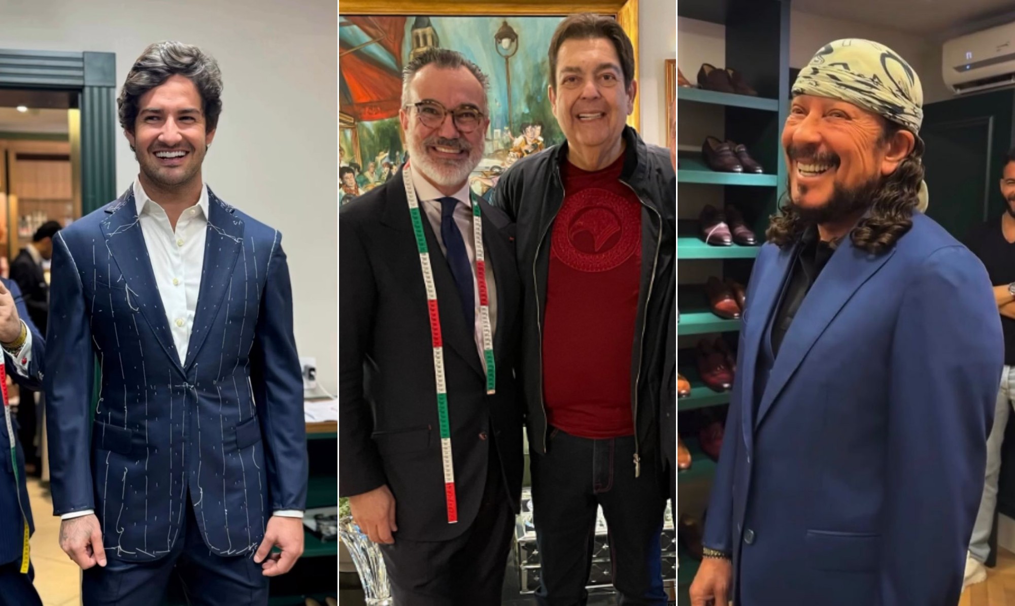 Clientes famosos, tecido de ouro, ternos de R$ 20 mil: como é a alfaiataria visitada por Mendonça e advogado de Vorcaro - QTU Questões do Universo