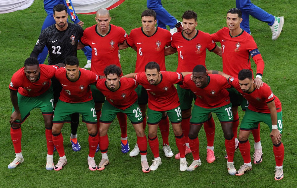 Seleção portuguesa não atendeu às expectativas na Eurocopa de 2024 — Foto: Ronny Hartman/AFP
