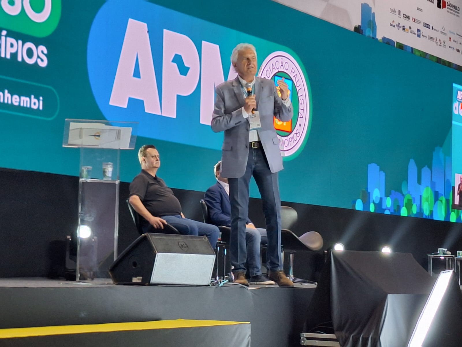 Caiado volta a criticar polarização e comenta fala de Kassab sobre 'meta' de 15% de votos: 'arrancada'