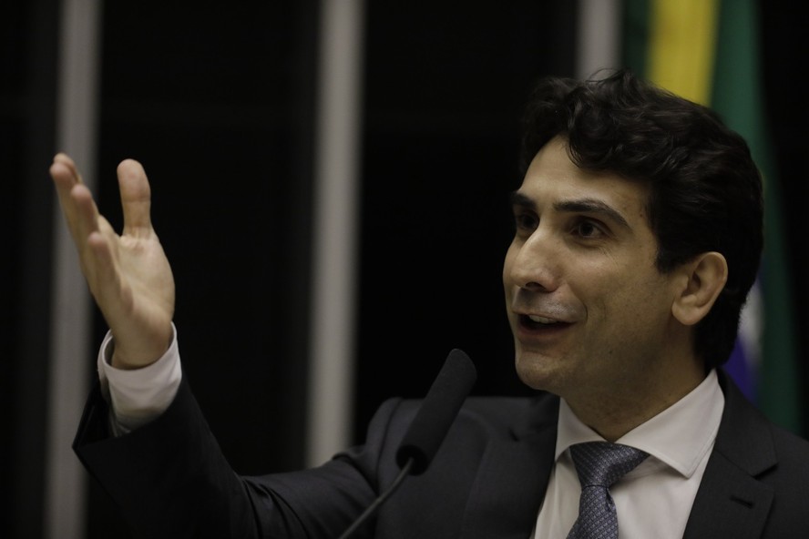 Gal polo diz que prepara novo modelo - 110561665 Mariz Pa Brasilia 01 04 2025 Gabriel Galipolo Presidente Banco Central Cerimonia Do Aniver 