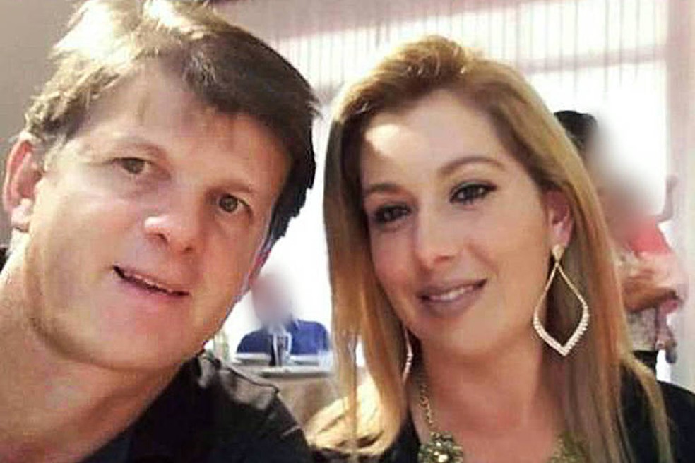 Valdemir Hoeckler Com A Mulher, Cláudia, que Confessou o assassinato e se disse "mais livre do que nunca" - foto: reprodução