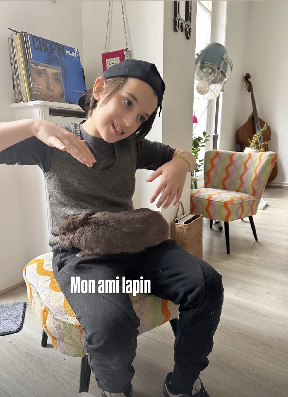 Pedro, filho de Alinne Moraes e Mauro Lima — Foto: Reprodução/Instagram