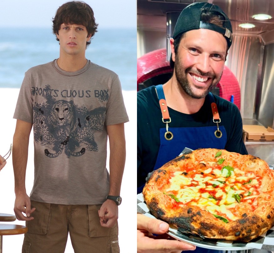 Gustavo Leão Fez Sucesso em "Paraíso Tropical"Mas Depois decidiu estudar gastronomia. Ele se Mudou para oCanadá, Em 2017, e Hoje em diam tem tem tem tem tem foto: foto: foto: foto: tv globo /márciode souza erepredução / instagram