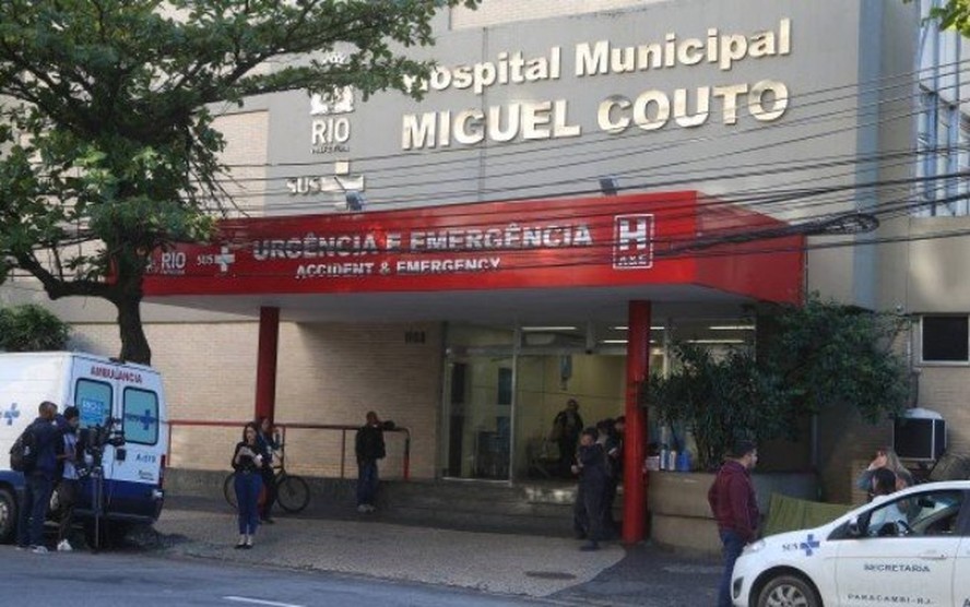 Grávida é baleada em Manguinhos foi transferida para o Hospital Municipal Miguel Couto