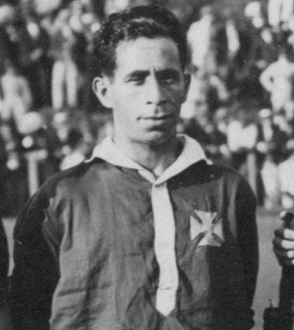 O zagueiro Albanito Leitão, um dos Camisas Negras — Foto: Centro de Memória CRVG