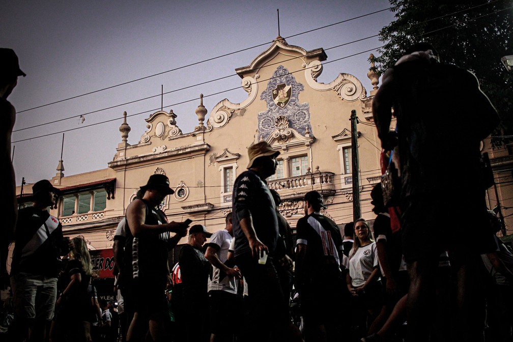 A fachada hist�rica de S�o Janu�rio � Foto: Matheus Lima/Vasco