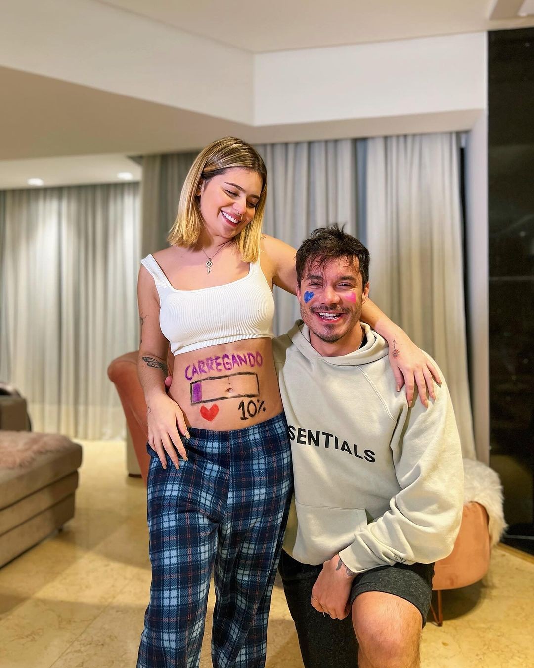 Viih Tube and Eliezer are expecting their second child, Ravi. The profile of the unborn child already has more than 157 thousand followers - Photo: Reproduction / Instagram
