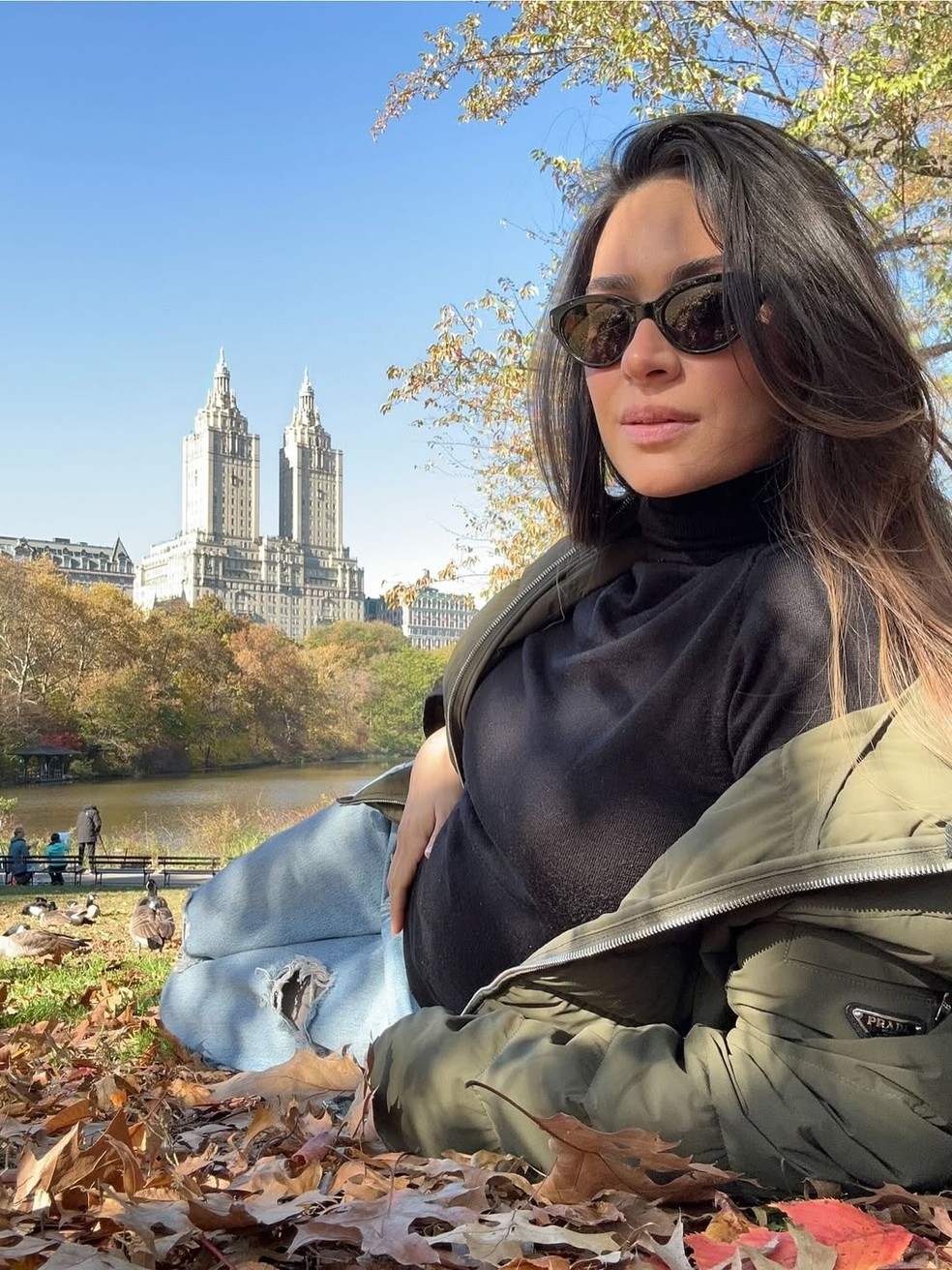 Thaila Ayala faz desabafo sobre maternidade durante viagem sozinha a Nova York — Foto: Reprodução Instagram
