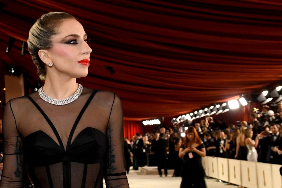 Lady Gaga: show em Copacabana será em 3 de maio — Foto: VALERIE MACON / AFP
