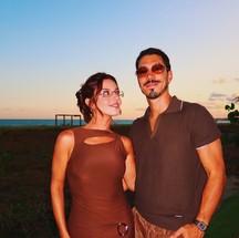 Giovanna Lancellotti and Gabriel David will spend New Year's Eve at Praia dos Carneiros, in Tamandaré, Pernambuco — Photo: Reproduction/Instagram