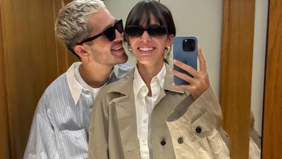 João Guilherme e Bruna Marquezine — Foto: Reprodução Instagram