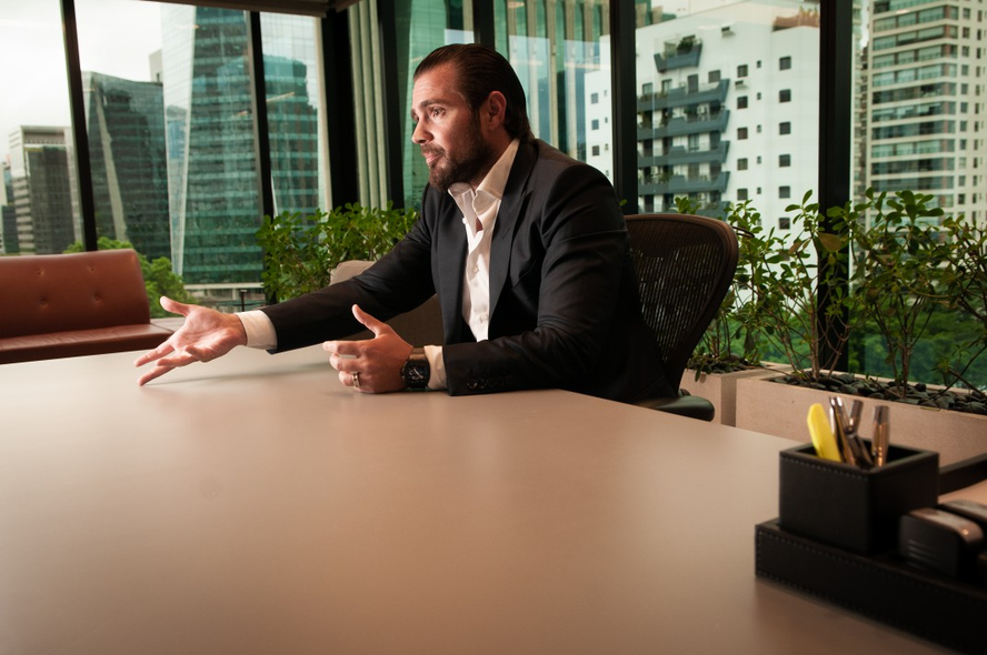 Daniel Vorcaro, dono do banco Master