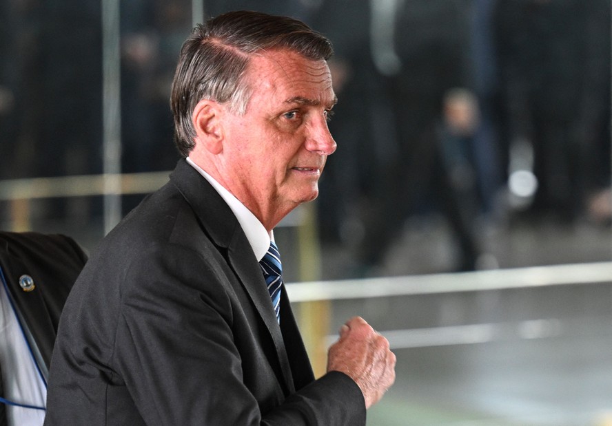 O ex-presidente Jair Bolsonaro 01/11/2022