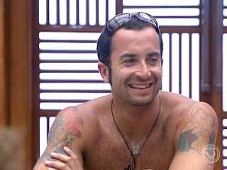 O empresário, de Curitiba, entrou no confinamento com 32 anos e foi o sexto eliminado na edição — Foto: Reprodução/TV Globo