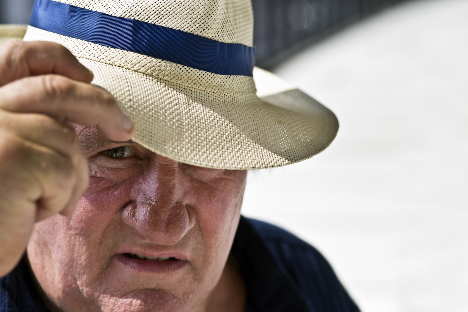 Gerard Depardieu no Rio de Janeiro, em 2016 — Foto: Ana Branco