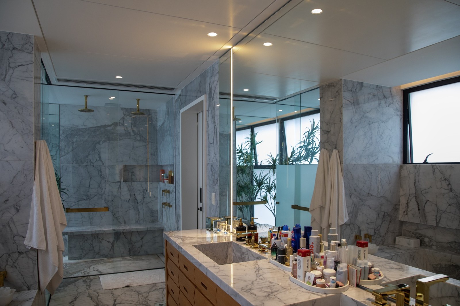 Detail of the apartment of the actress Clarice Alves and her husband, the player Marcelo — Photo: Ana Branco