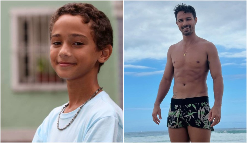 André Luiz Frambach estreou na TV no programa "Por toda minha vida". Ao longo da carreira, atuou em "Passione", "A lei do amor", "O rico e Lázaro", na Record, "Malhação: vidas brasileiras" e "Cara e coragem". Ele é casado com Larissa Manoela  — Foto: Fábio Guimarães e Reprodução/Instagram