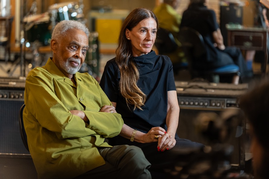 Gilberto Gil e Flora Gil gravam série do Globoplay 'Cazuza além da