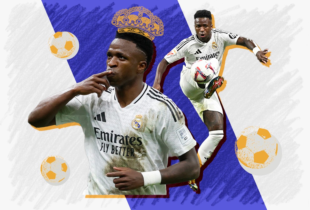 Vini Jr empata com Ronaldo como brasileiro com mais gols na história do Real Madrid; veja raio-x