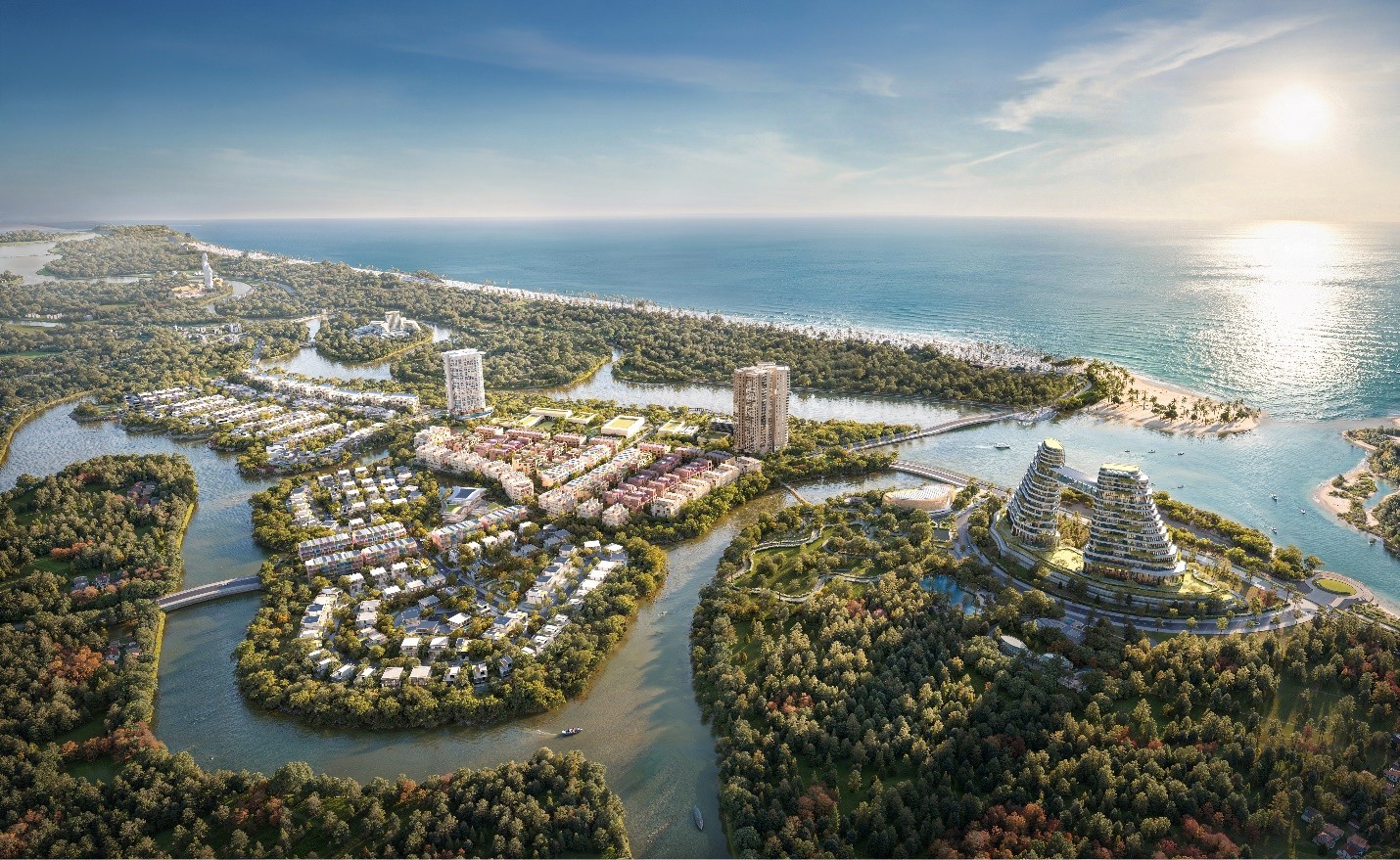 Com crescimento da classe alta, Vietnã cria projeto bilionário de condomínio de luxo e resort sustentáveis; fotos