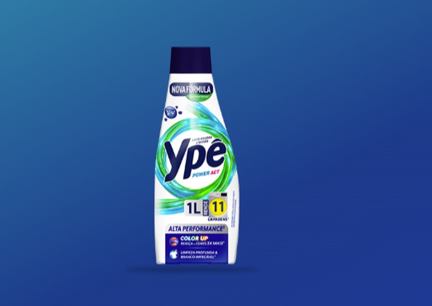 Anvisa suspende lotes de produtos Ypê por ‘risco de contaminação microbiológica' | Lava Roupas Líquido Ypê Power Act (Sabão Líquido)