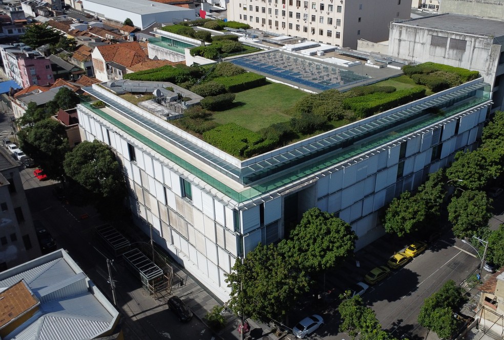 O prédio atual do jornal O GLOBO, na Rua Marquês de Pombal — Foto: Arquivo O Globo