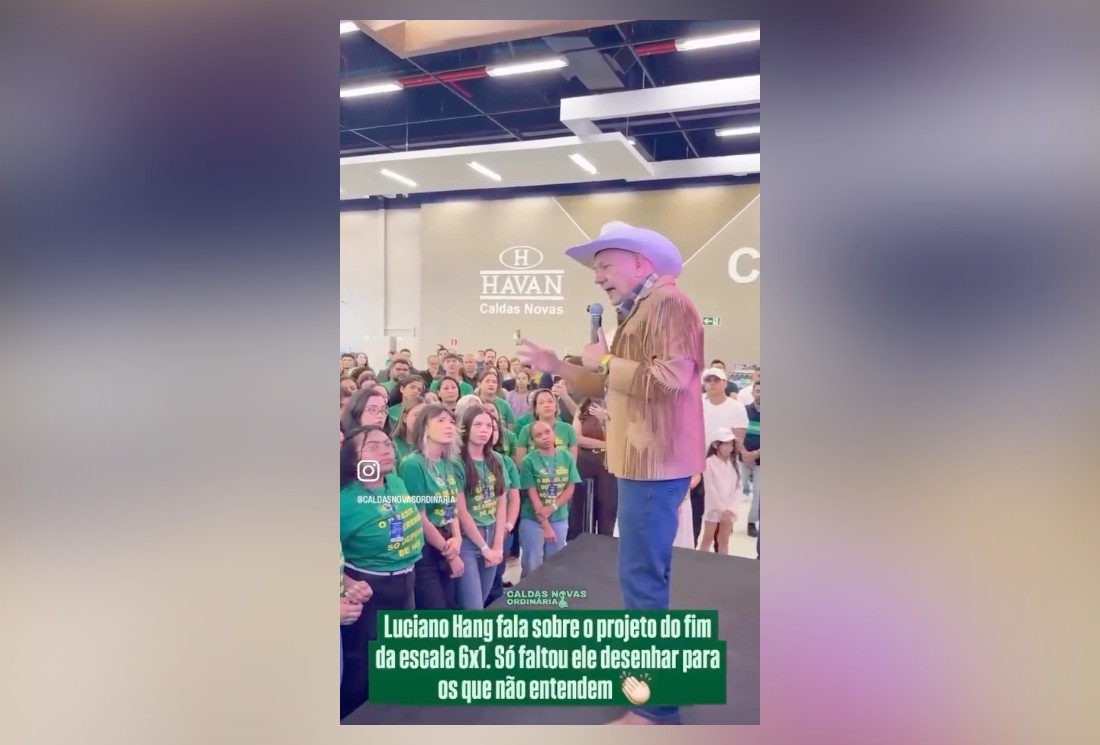 MPT investiga suspeita de assédio eleitoral após Luciano Hang falar sobre fim da escala 6x1 a funcionários da Havan - QTU Questões do Universo