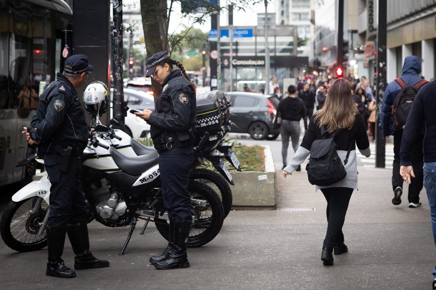 Policiamento ostensivo em S&atilde;o Paulo